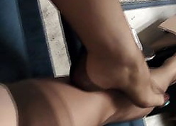 FF stockings twosome ambiance heels, teaser