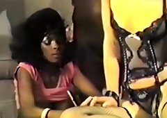 Retro Interracial Date FFM